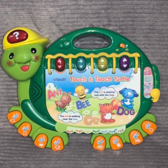 Vtech Touch and Teach Turtle - Picture 1 of 5